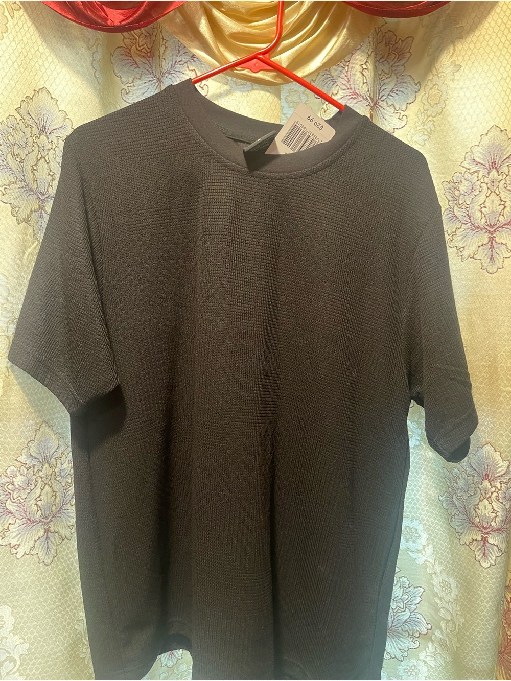 Men's Classic Crewneck Short-Sleeve Shirt - Black